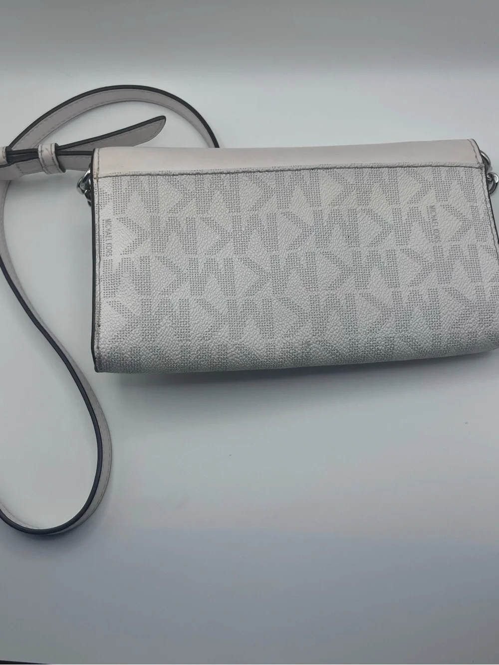 Michael Kors Pebble Leather Convertible Shoulder Bag - Light Beige